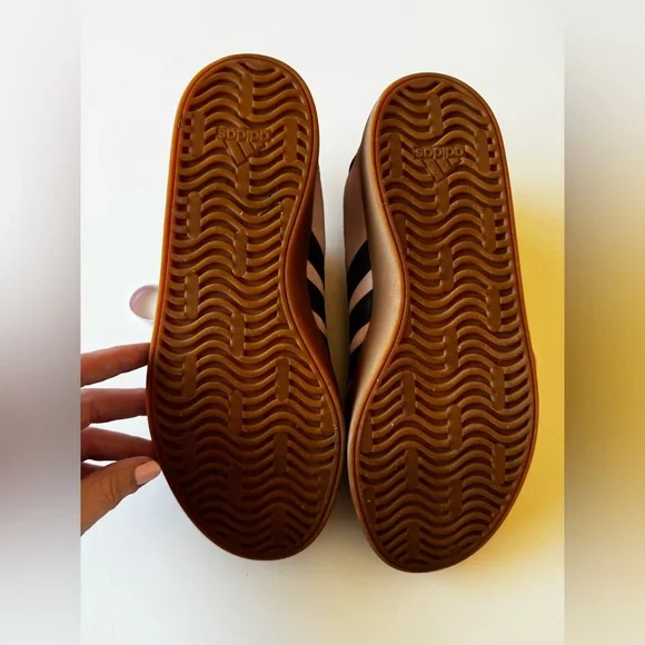 Adidas Pink and Navy VL Court 3.0 Sneakers, women’s size 8.5. Only worn 2x. - Picture 11 of 12